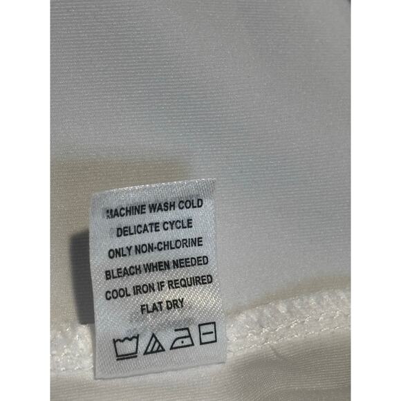 Cabana Life White Long Sleeve Swim Sun Shirt S Beachy Boating Sailing Unisex - Picture 8 of 11